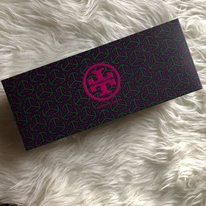 Empty Tory Burch Shoe Box